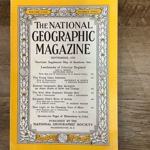 National Geographic Magazine September 1955